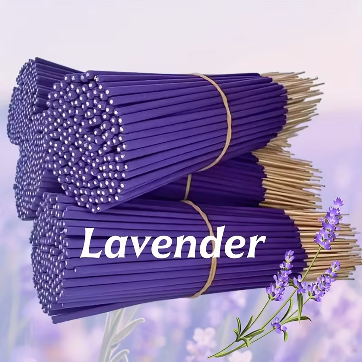 Home Fragrance Lavender - Ароматические палочки премиум-класса с ароматом лаванды,