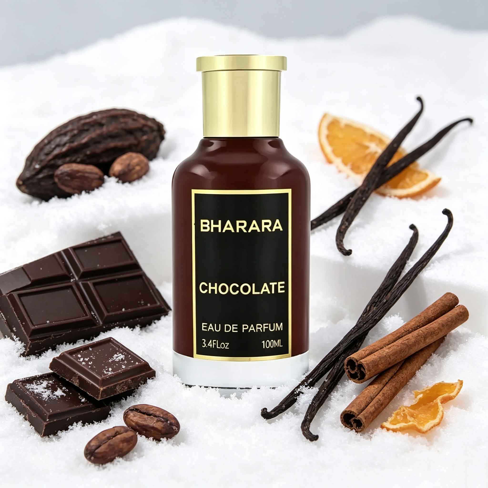 Home Fragrance - Bharara Chocolate Long‑Lasting EDP, насыщенный многослойный