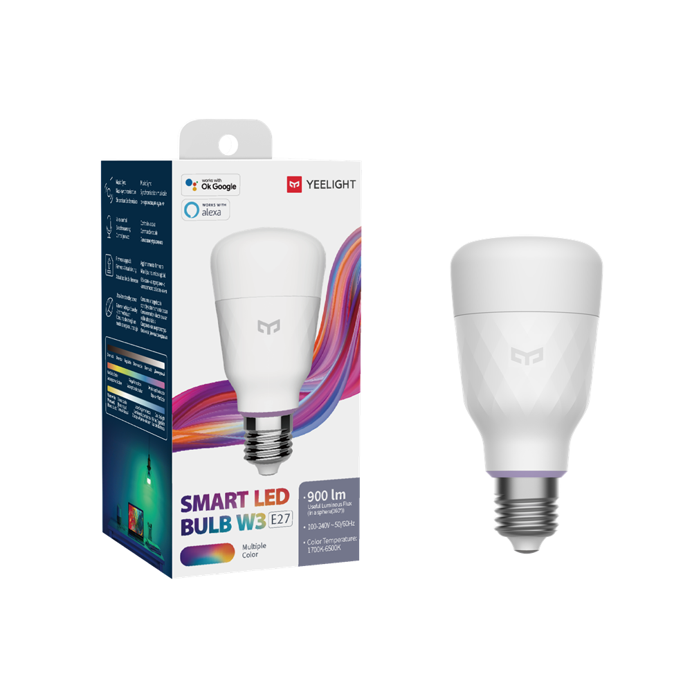 Умная Светодиодная лампа Yee W – обзор и цена Yeelight Light Smart Bulb